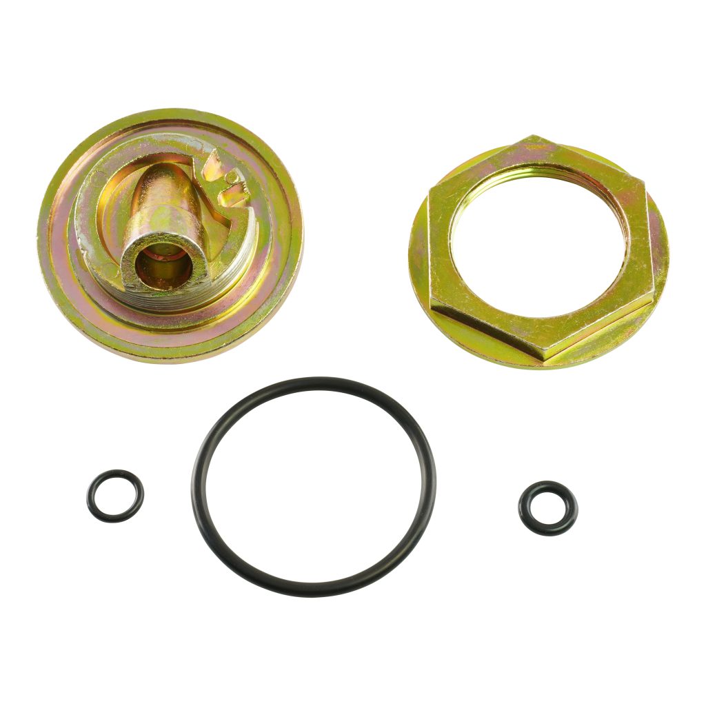 Oil Pan Dipstick Nut Adapter O-Ring Kit for 1994-2003 Ford 7.3L Powerstroke