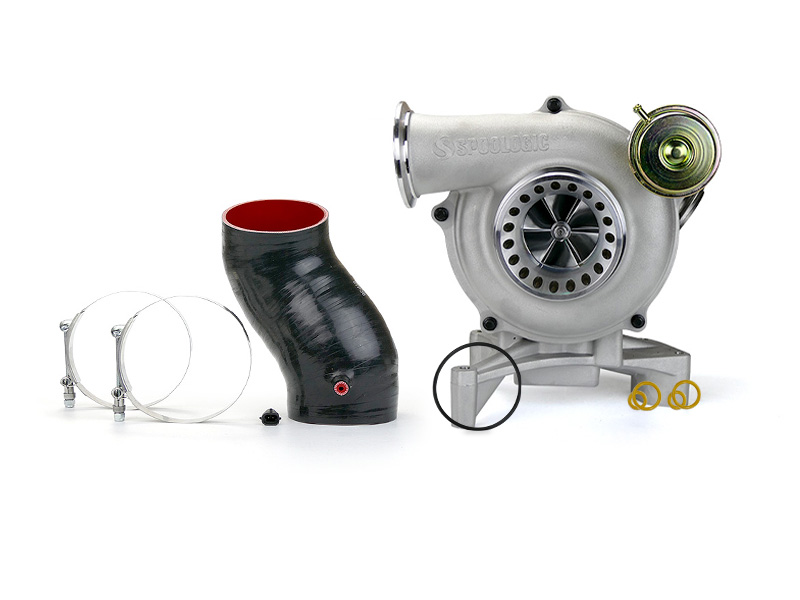 SPOOLOGIC GTP38R Ceramic Ball Bearing Turbocharger for 1999.5-2003 7.3L Powerstroke