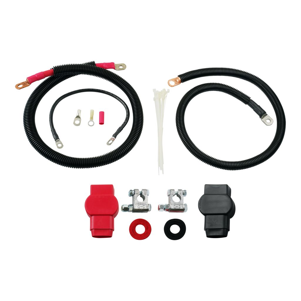 HD Replacement Battery Cable Kit for 1989-1993 5.9L Cummins 12V