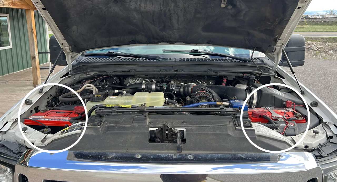 How To Charge or Jump Start a Diesel Truck with Two Batteries