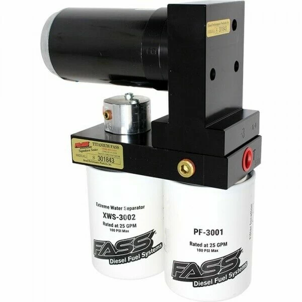 Fass Titanium Signature Series 220 GPH Fuel System for 17-19 L5P Duramax
