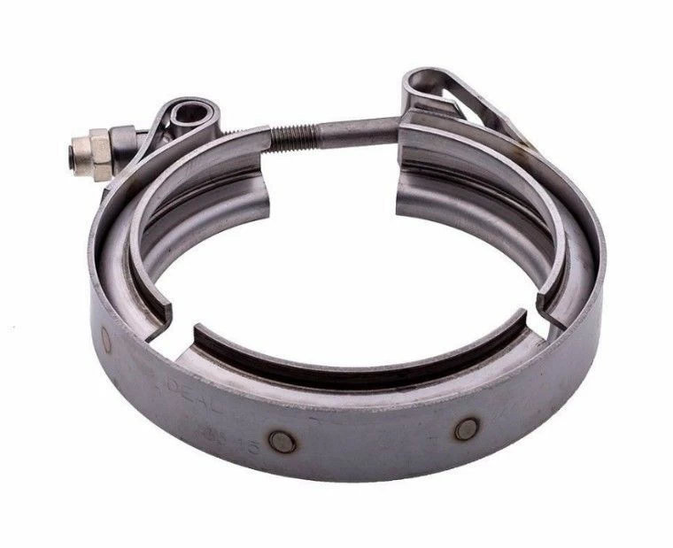 SPOOLOGIC Turbo Exhaust Inlet V-Band Clamp for 99-10 7.3L 6.0L Powerstroke