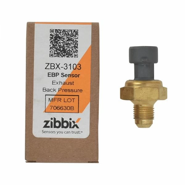 Zibbix ZBX-3103 EBP Exhaust Back Pressure Sensor For 08-10 6.4L 11-18 6.7L Ford Powerstroke Diesel